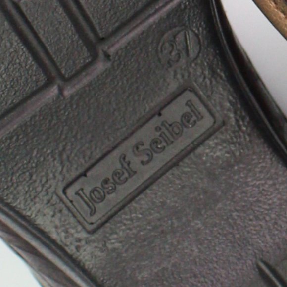 Josef Seibel mules patchwork copper bronze suede - Picture 8 of 8